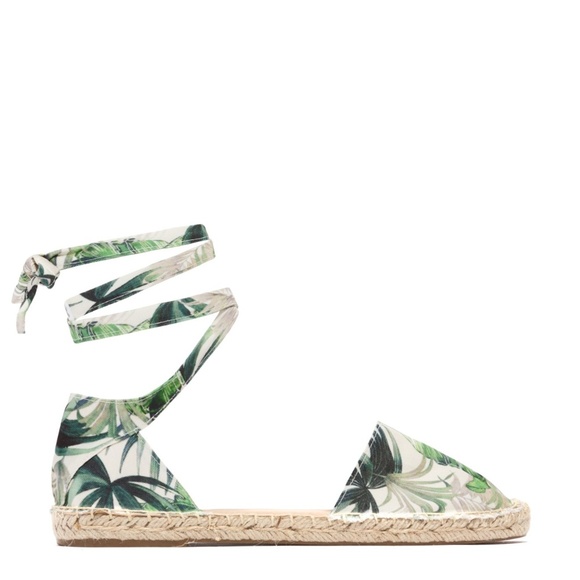 NEW** LADIES ANKLE STRAPS MULTI GREEN ESPADRILLE. - Picture 2 of 5